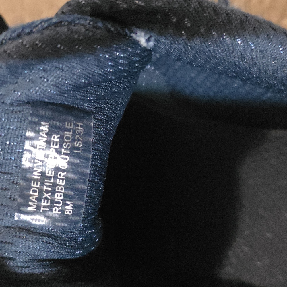 Michael Kors Ari Trainer Frayed Denim Sneakers - Picture 11 of 11